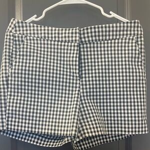 Black & White Checkered Shorts